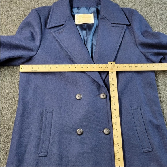 Pendleton Women's Double-Breasted Navy Coat - Picture 4 of 8